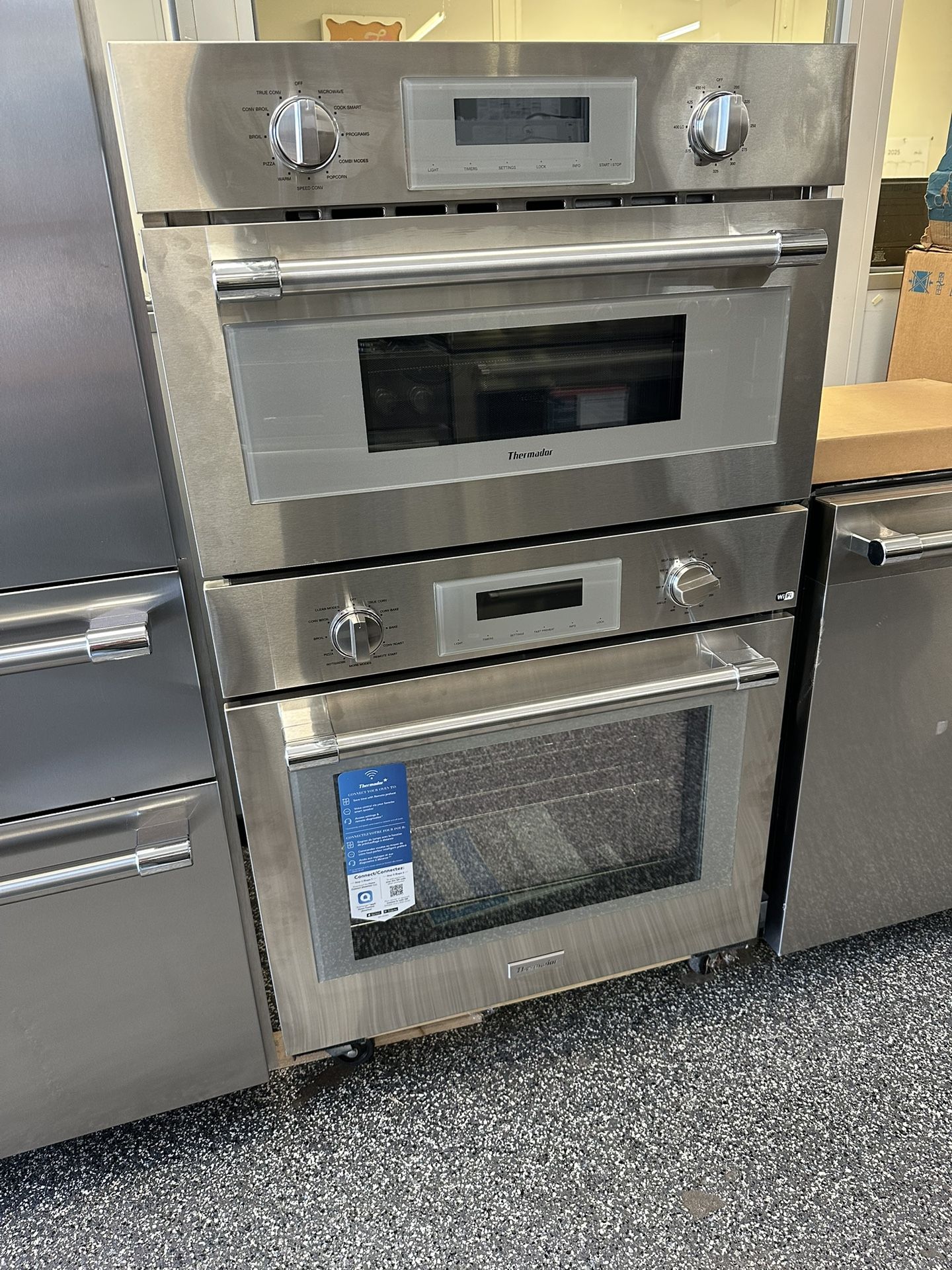 30” Thermador Microwave Oven Wall Combo