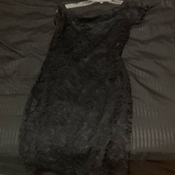 Cute Black Dress (NEVERRR WORN)