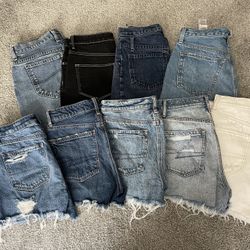 Women’s Jean Shorts LOT size 2-4