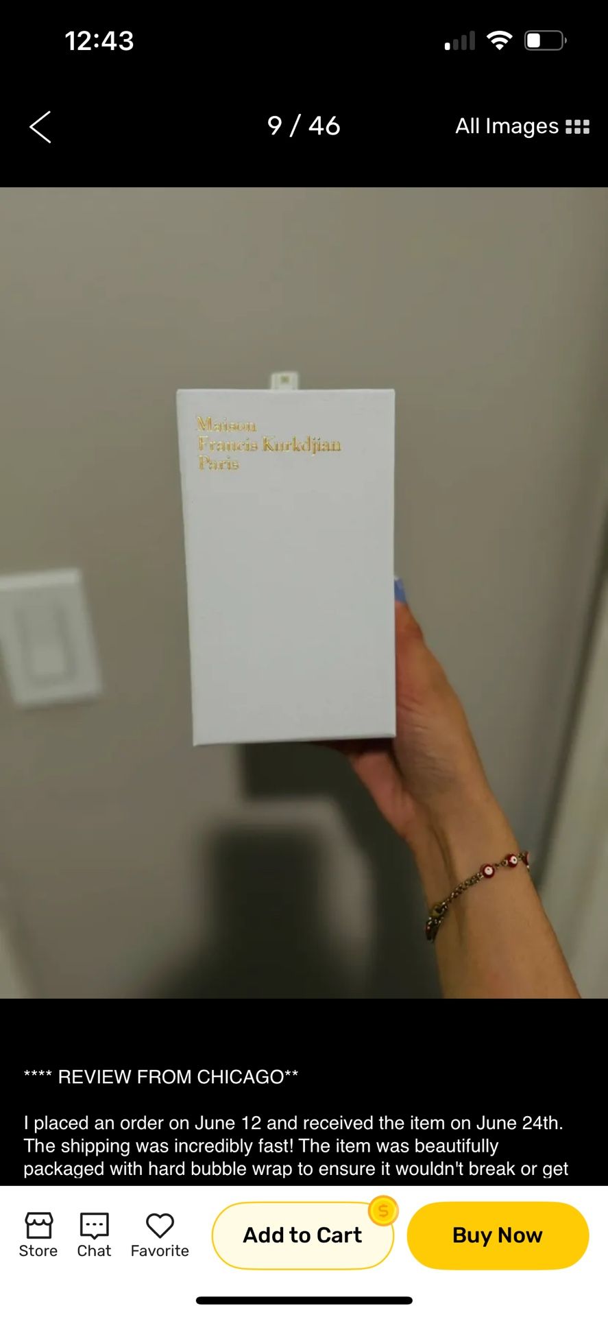 Baccarat Rogue Fragrance 70ml 