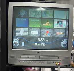 27” CTR DVD And VHS TV