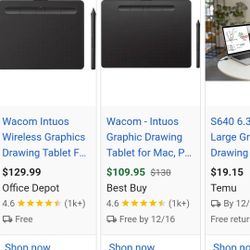 Wacom Intuos Digital Drawing Pad