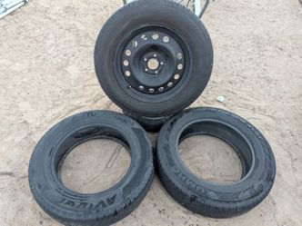 3 Good USED TIRES * 225/65/17*