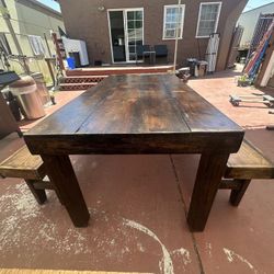 Wooden Dining Table 