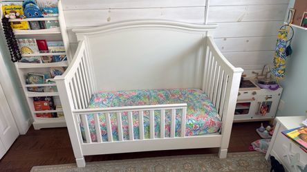 Convertible Pottery Barn Crib and mattress