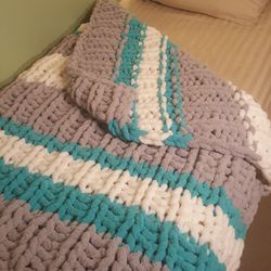 Beautiful, Snuggly Blankets for Every Occasion. Can be made to order they make fantastic gifts that say I LOVE YOU! Size optional when made to order.