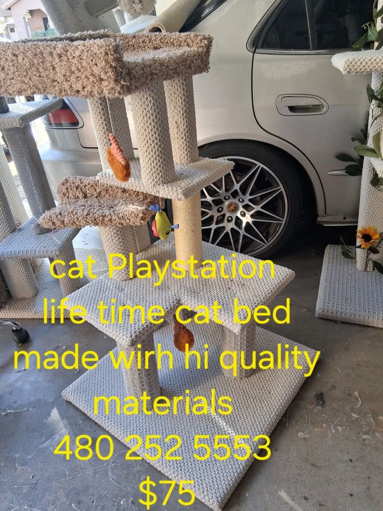 Cat tree. Cat tower. Cat scratcher. Cat bed. Cat condo. Cat post