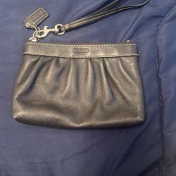 Vintage coach wristlet 