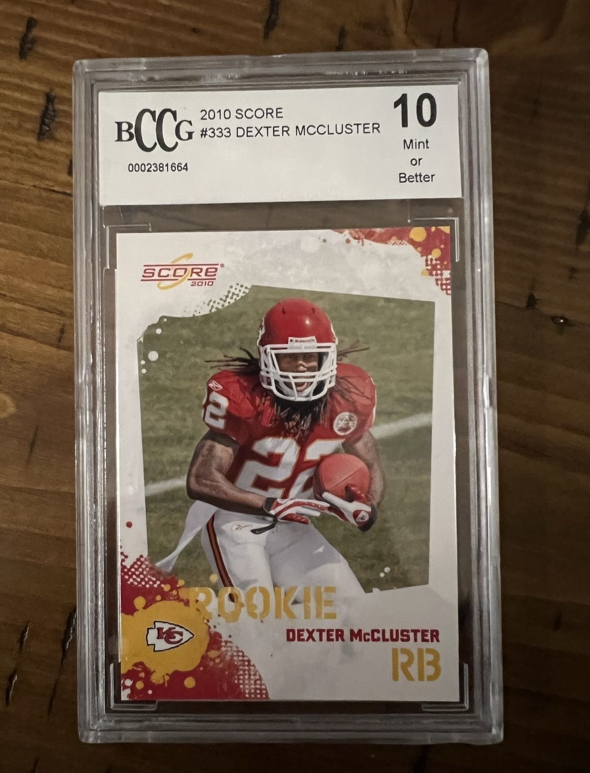 Dexter Mccluster Graded Rookie