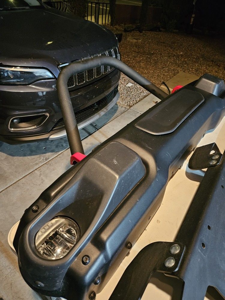 Jeep Wrangler Gladiator Mopar Steel Bumper