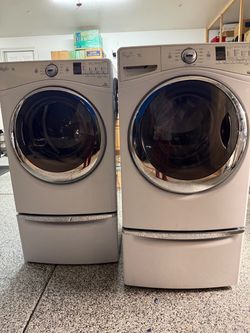 Whirlpool washer and dryer