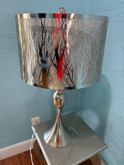 Lamp and table