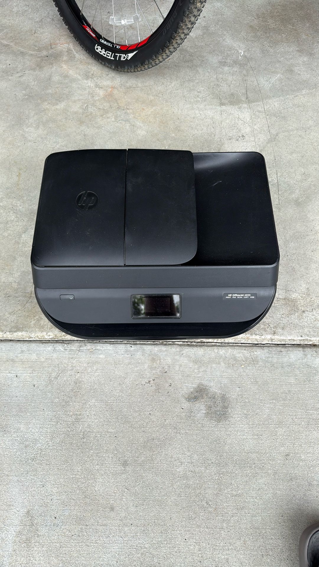 HP Officejet 4655 Printer Print Fax Scan Copy Web