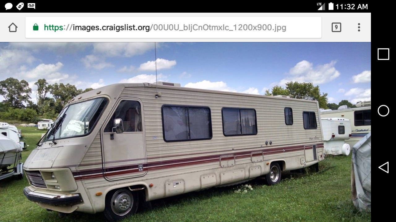 1984 pace arrow 37ft camper rv motorhome