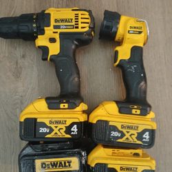 Dewalt Batteries Amd Drill