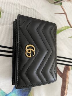 Authentic Gucci GG Marmont Black Wallet