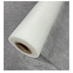 59"x 79" Double Sided Iron-On Adhesive Fusible Interfacing Webbing for Sewing,Lightweight White Inte