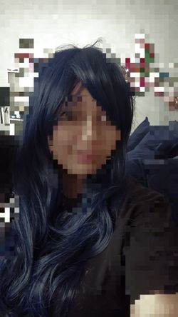 Wigs on sale.