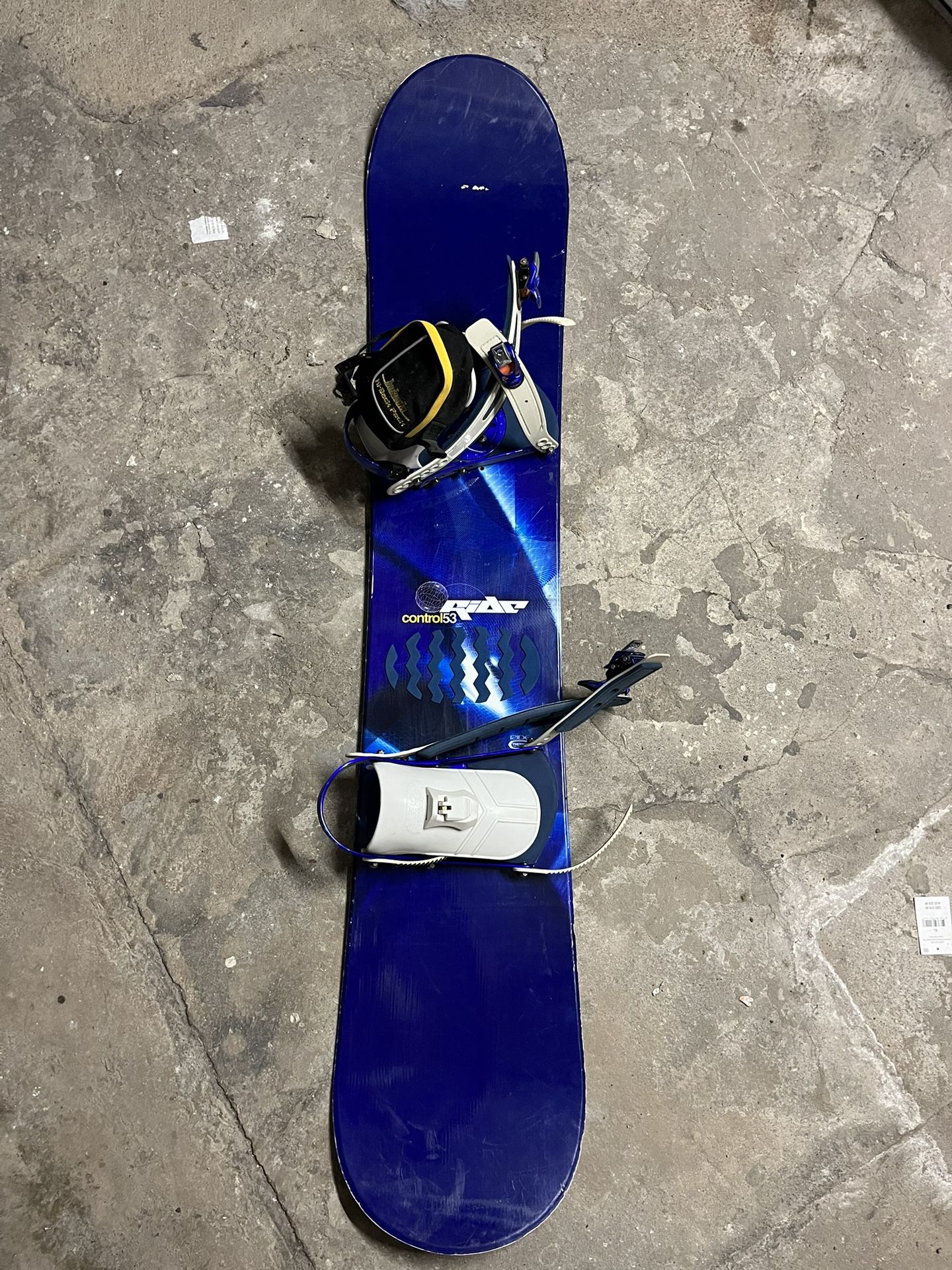 Ride Control 53 Snowboard With Boots