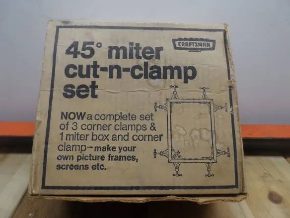 Vintage Craftsman Cut-n-clamp Set 45 Degree Miter