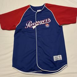 Texas Rangers Youth Jersey (L 12-14)