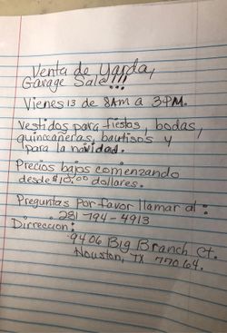 Vents de garage Viennese 13 de November., Comienza a las 8 de la manana. Todo Bien Barstow dessert 5 Dillard’s!!