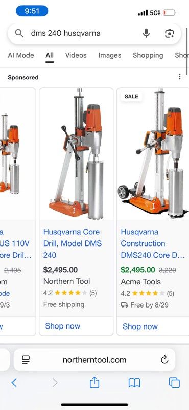 Huskvarna Construction Drill
