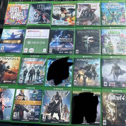 Xbox One Games $5 Each or 5 for $20