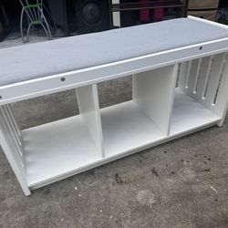 Storage Cubby Shelf Bench Seat