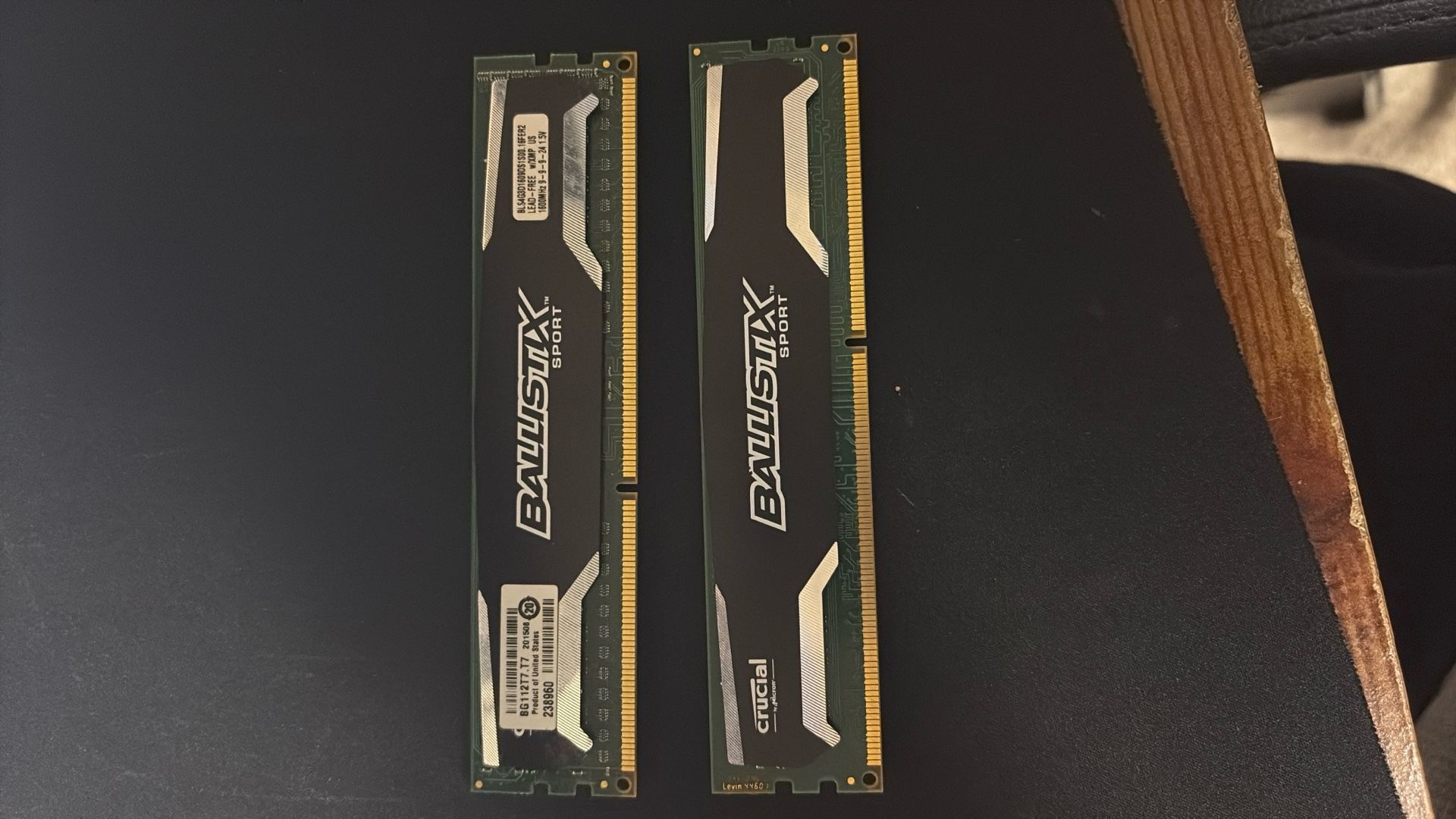 Ballistic Sport 16gb (2x8gb) Ram