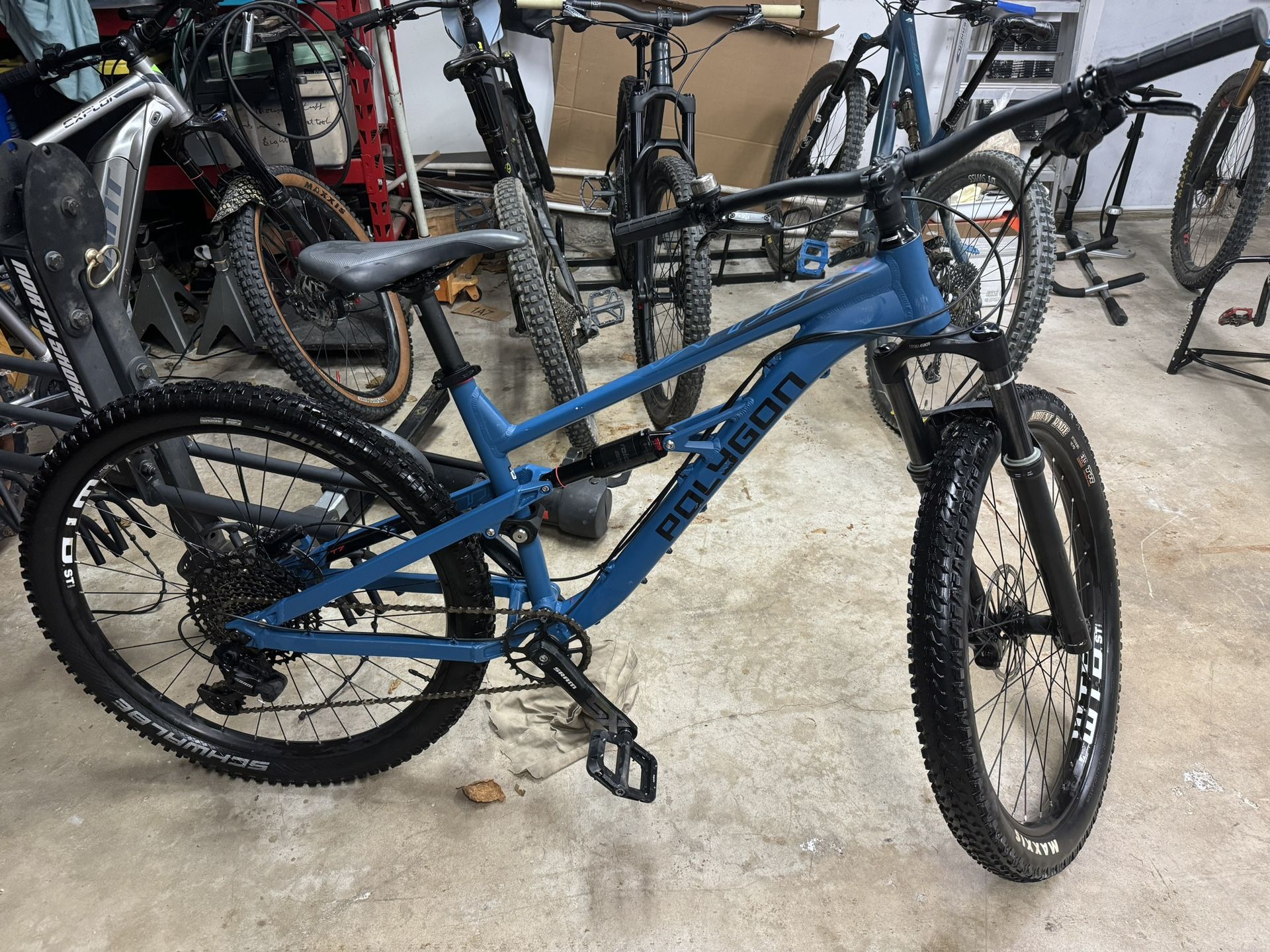 Polygon Vander t7 27.5 Full Suspension Bike M for Sale in Laguna Beach CA OfferUp