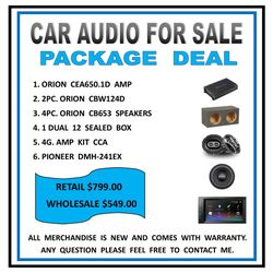 Orion package deal