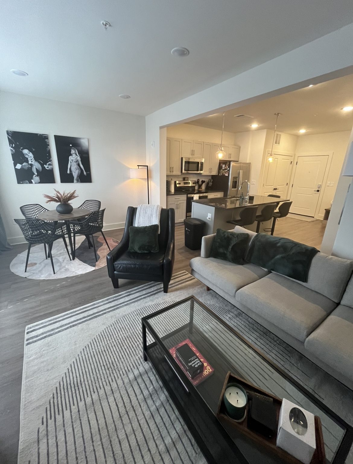 Heather Grey West Elm–Inspired Sofa