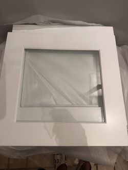 2 Glass Doors For Cabinets NEW