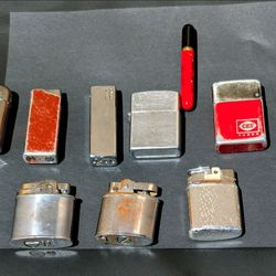 Beautiful collection of vintage post WWII lighters from Japan & USA. Asking $20 each or $180 for all 12