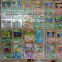 Vintage Pokemon Binder