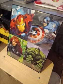 Marvel framed pictures 16 x 20