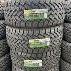 285/45R22 Set Of 4 TBBtires New Tires 