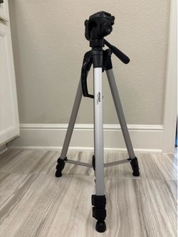 Tripod stand with camera fixture