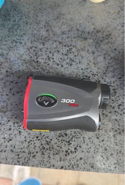 Callaway 300 Pro Golf Laser Rangefinder w/ Jolt Technology Gray Black Red