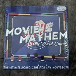 New Movie Mayhem The Board Game