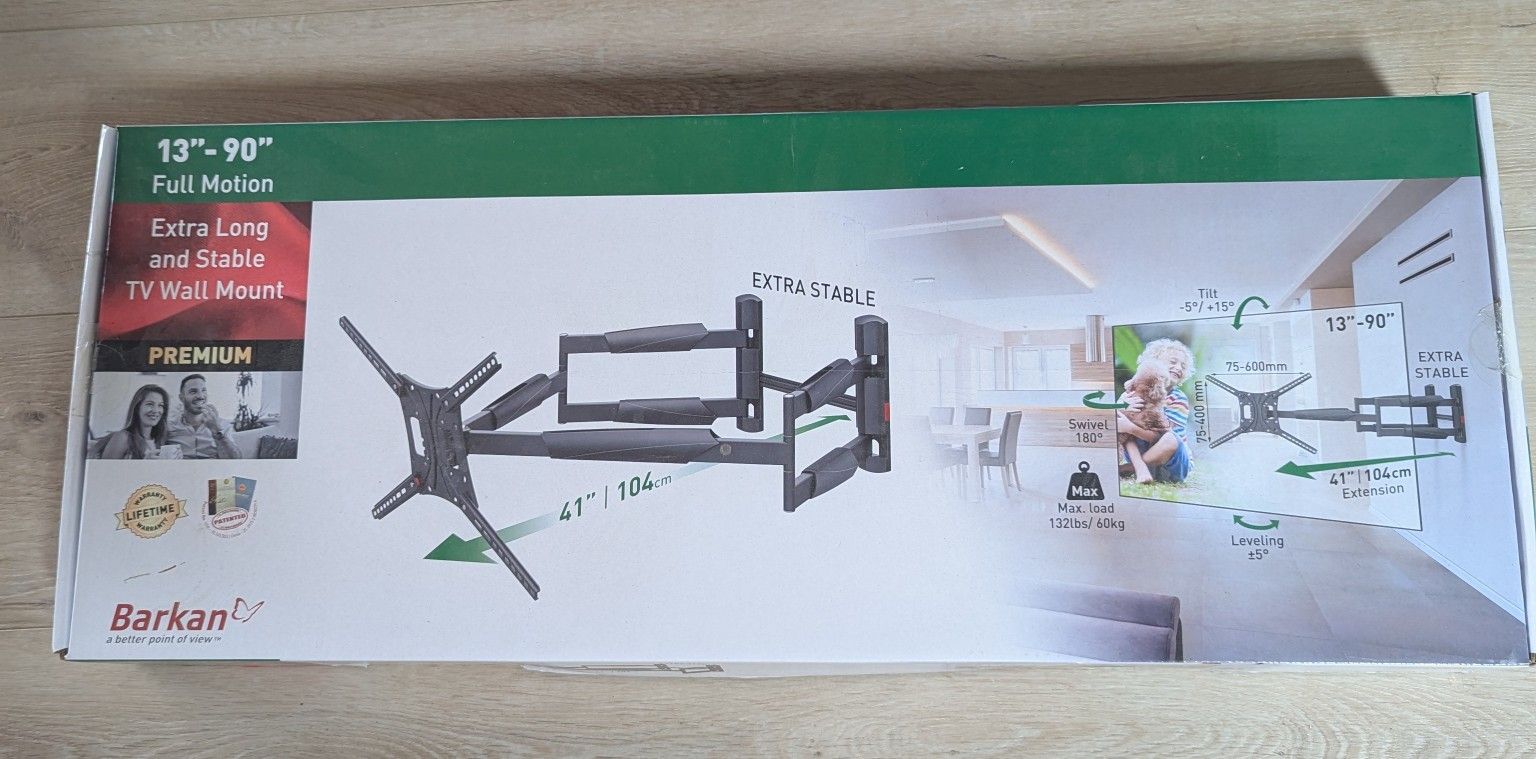 Full Motion TV Wall Mount