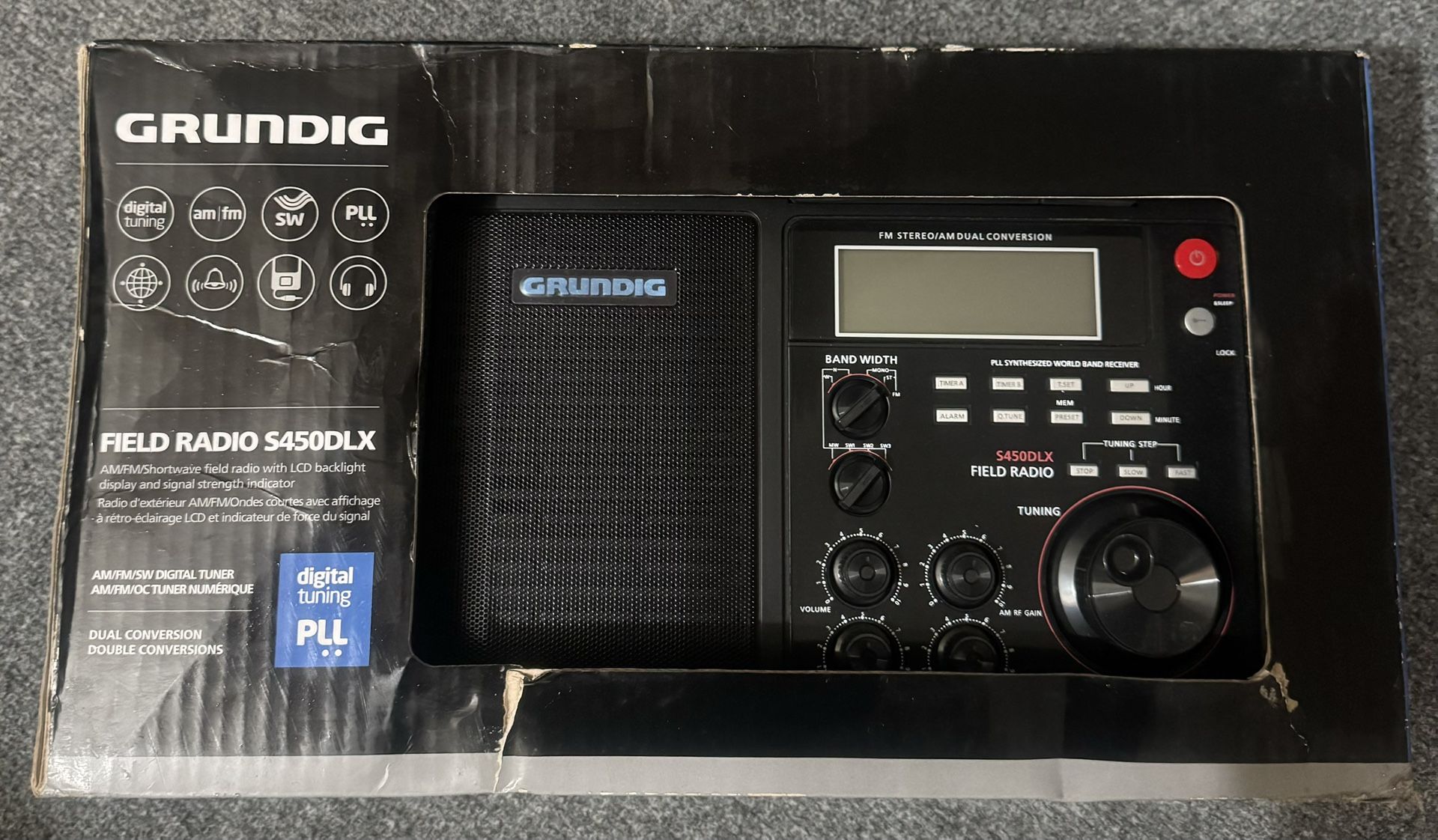 GRUNDIG Field Radio S450DLX Dual Conversion