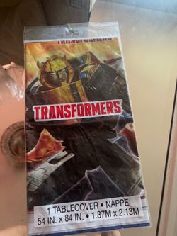 Transformers table cover