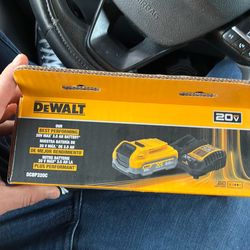 Dewalt 3.5 battery with charger