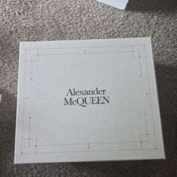 Alexander McQueen Boots, Black And White, Size E 40. US 8 