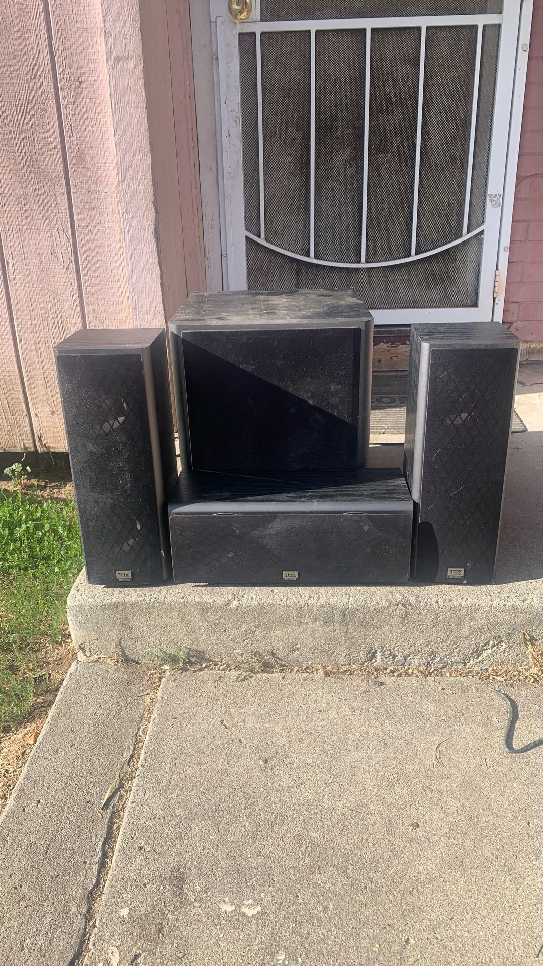 Onkyo Thx Speakers And Subwoofer