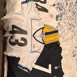 Pittsburgh Steelers Jersey Lot!