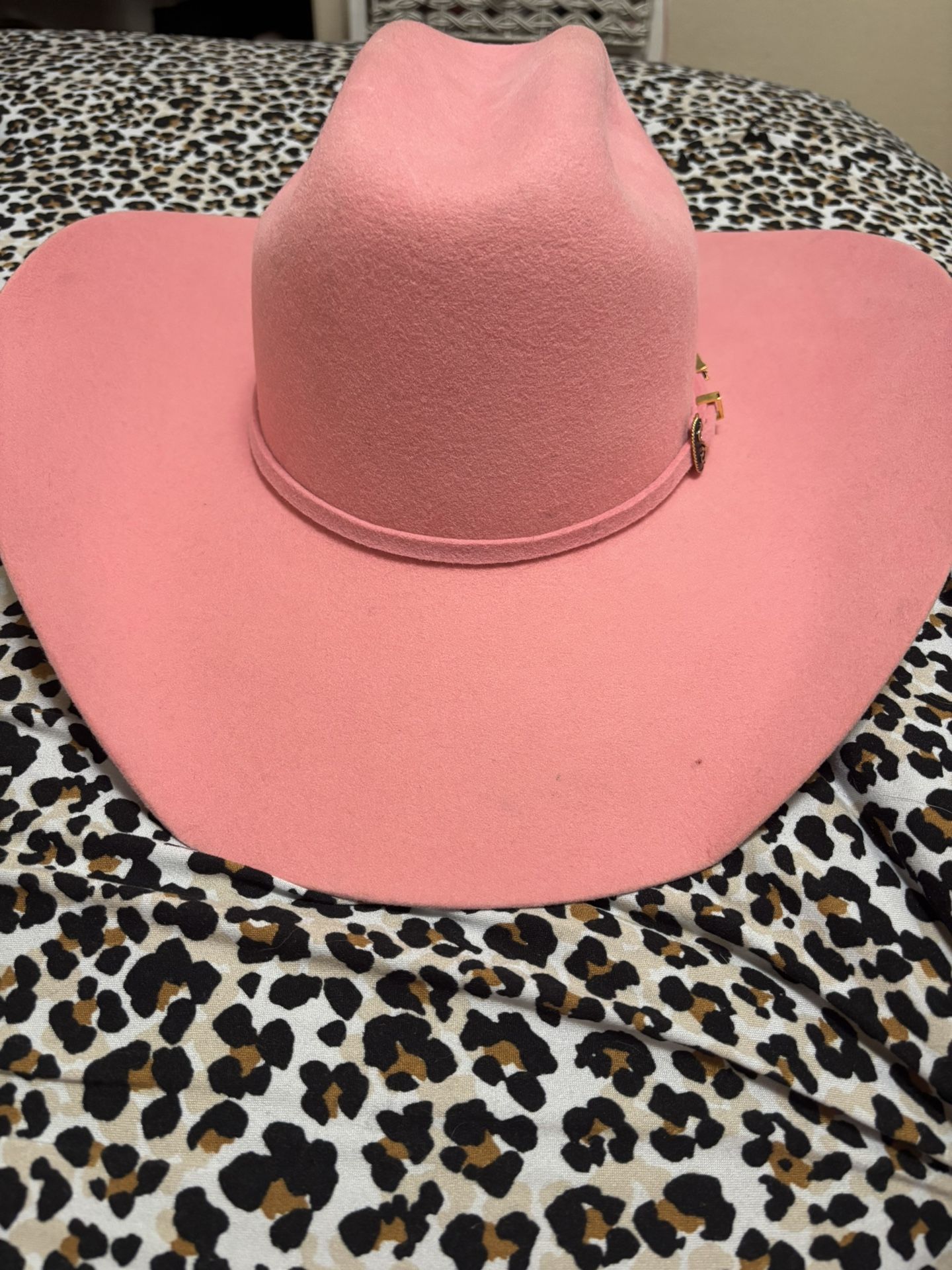 Pink Serratelli Cowboy Hat 7 1/8