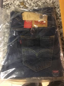 Levi jeans 505 regular fit brand new